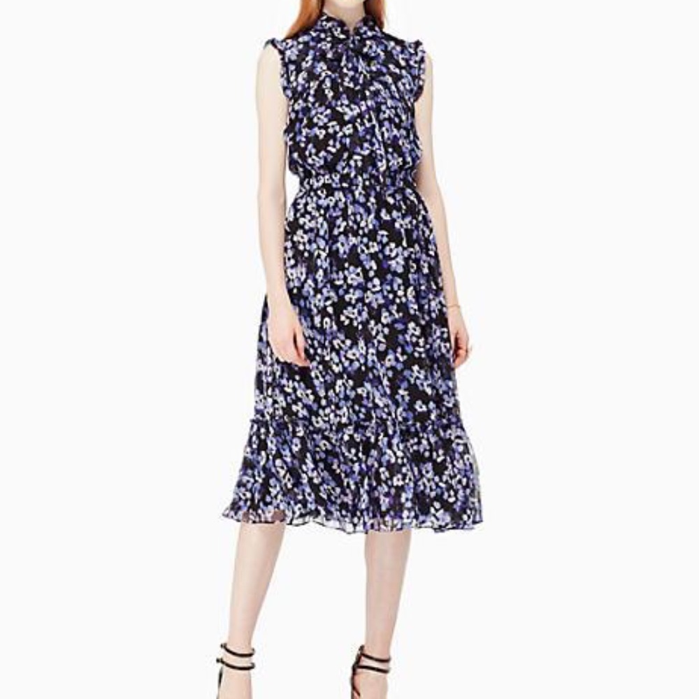 Kate Spade Hydrangea Patio Dress